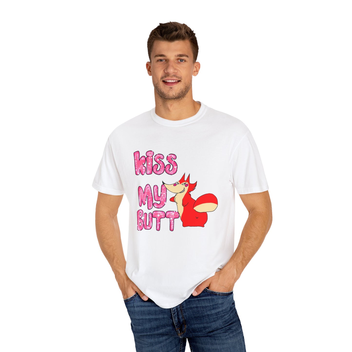 Exclusive Erotic "Kiss My Butt" T Shirt