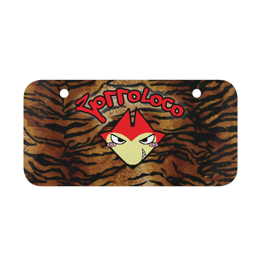Mini License Plate - Zorroloco Erotic Plate for Erotic People
