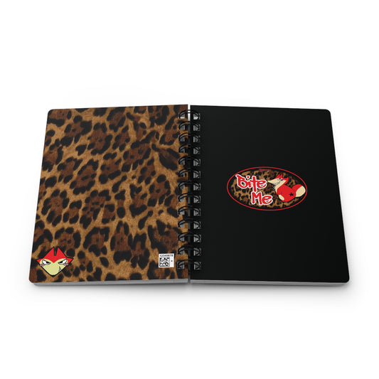 "Bite Me Hard" Spiral Bound Journal