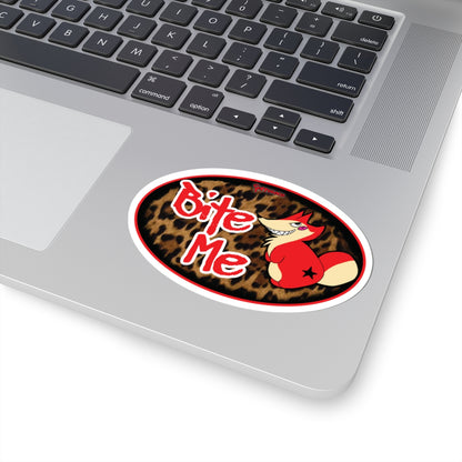 "Bite Me" Sticker - Zorroloco